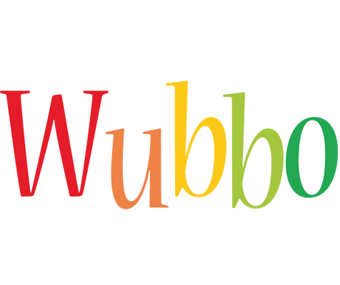 Wubbo birthday logo