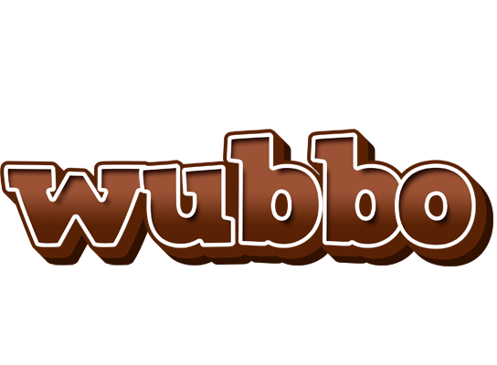 Wubbo brownie logo