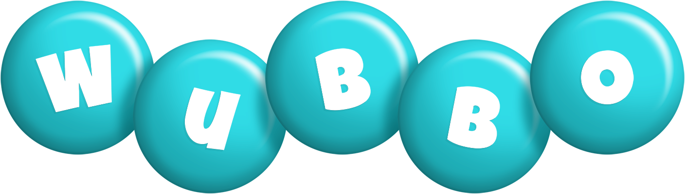 Wubbo candy-azur logo