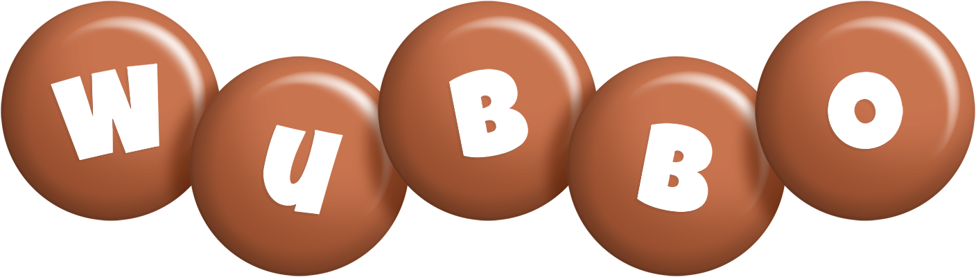 Wubbo candy-brown logo