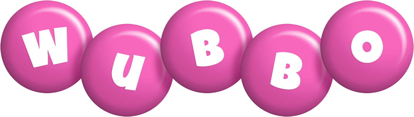Wubbo candy-pink logo