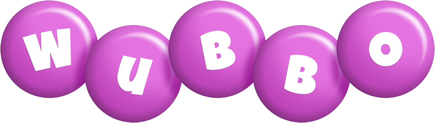 Wubbo candy-purple logo