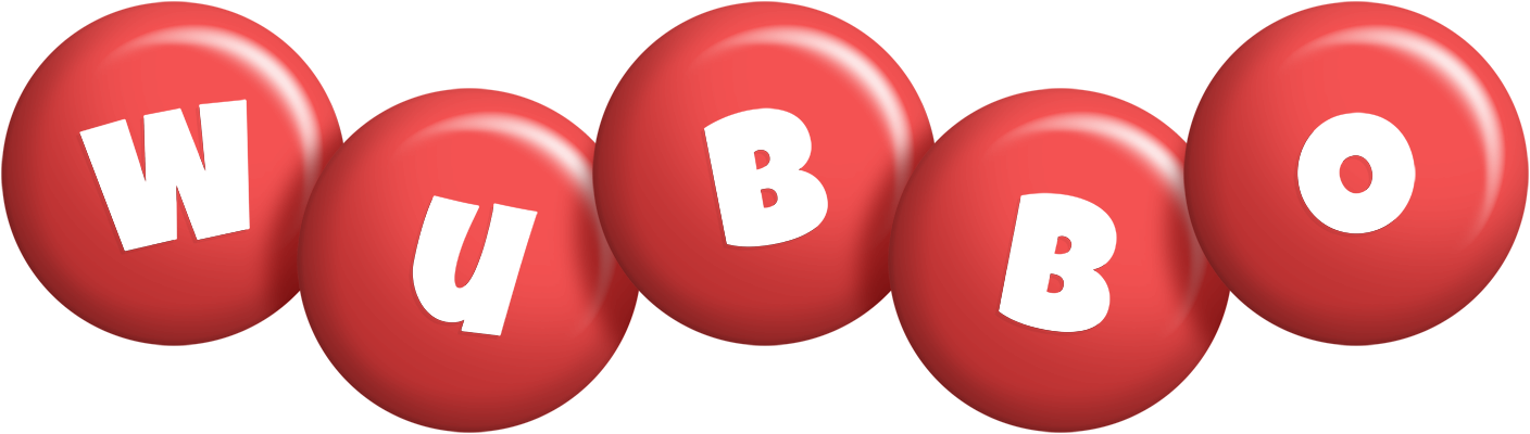 Wubbo candy-red logo