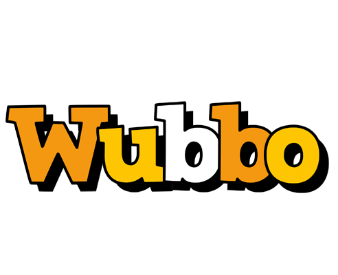 Wubbo cartoon logo