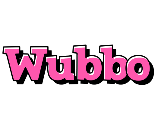 Wubbo girlish logo