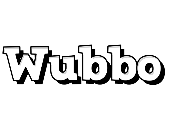 Wubbo snowing logo