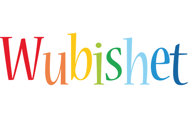 Wubishet birthday logo