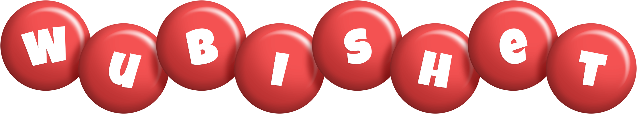Wubishet candy-red logo