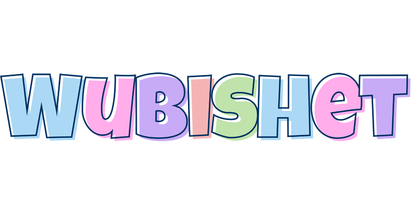 Wubishet pastel logo
