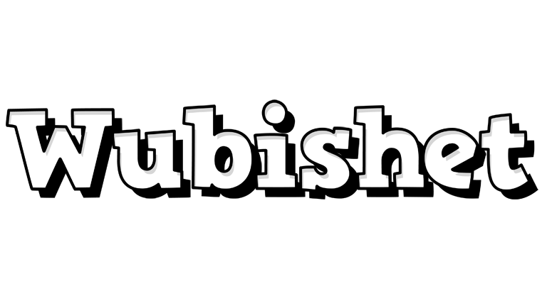 Wubishet snowing logo