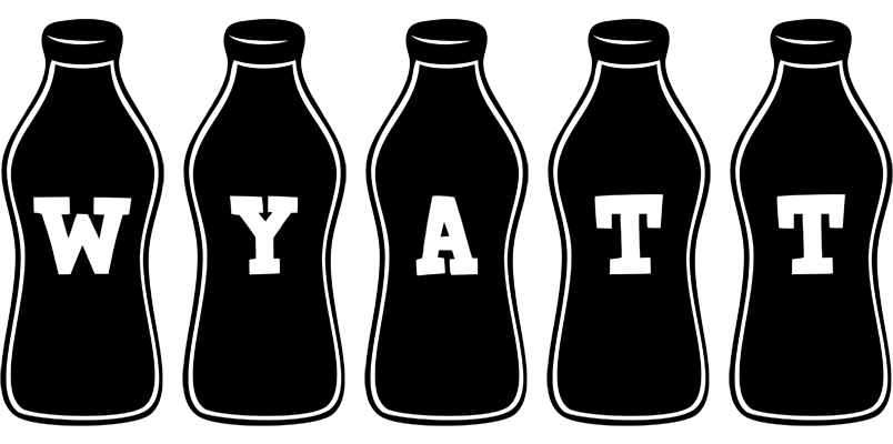 Wyatt bottle logo
