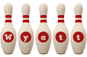 Wyatt bowling-pin logo