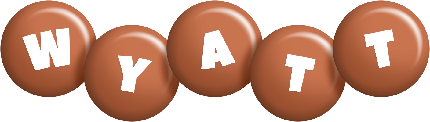 Wyatt candy-brown logo