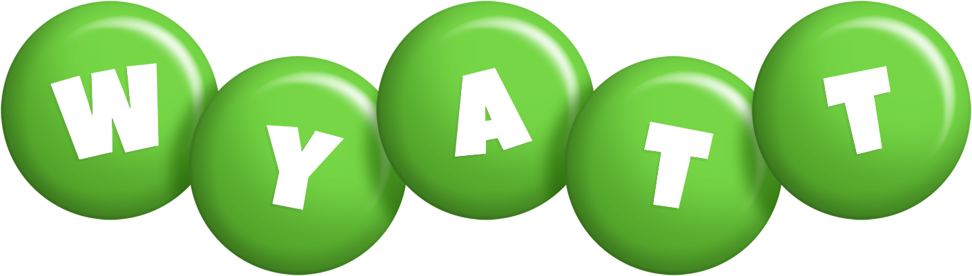 Wyatt candy-green logo