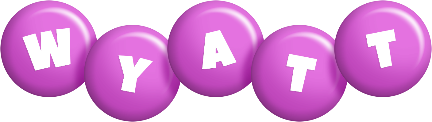 Wyatt candy-purple logo