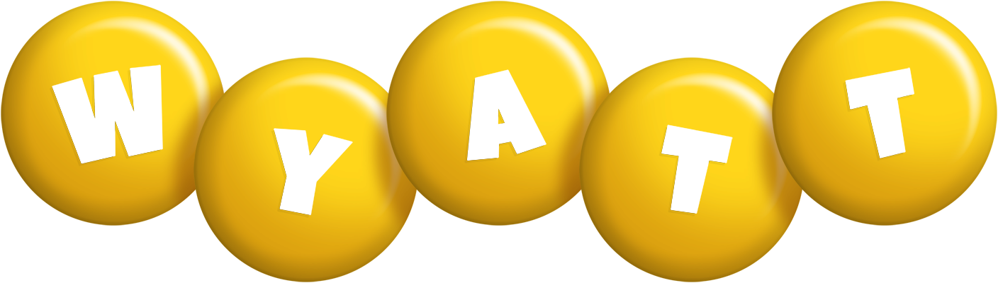 Wyatt candy-yellow logo