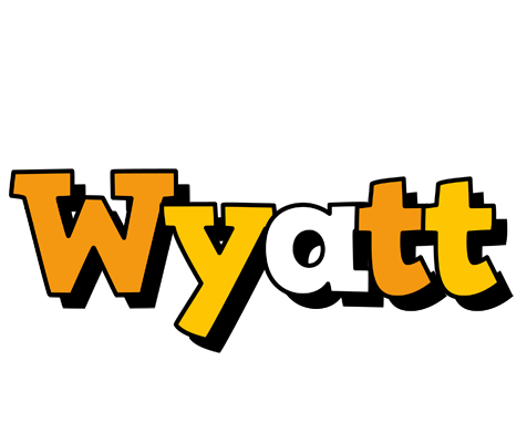 Wyatt cartoon logo