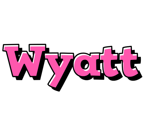 Wyatt girlish logo