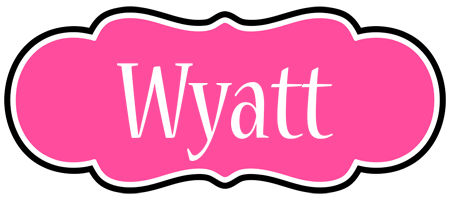 Wyatt invitation logo