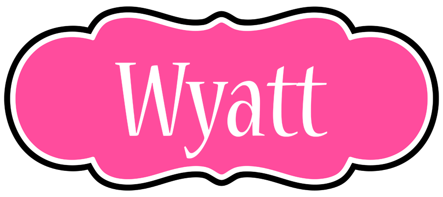 Wyatt invitation logo
