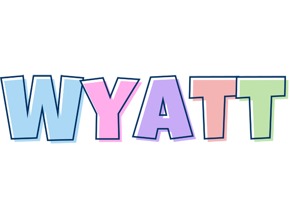 Wyatt pastel logo