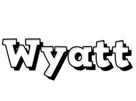 Wyatt snowing logo