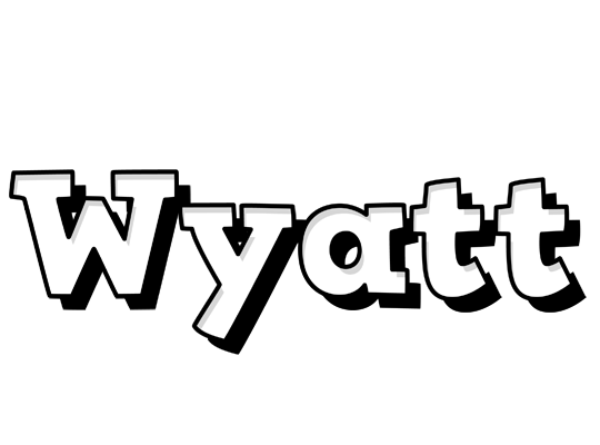 Wyatt snowing logo