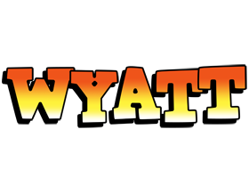 Wyatt sunset logo