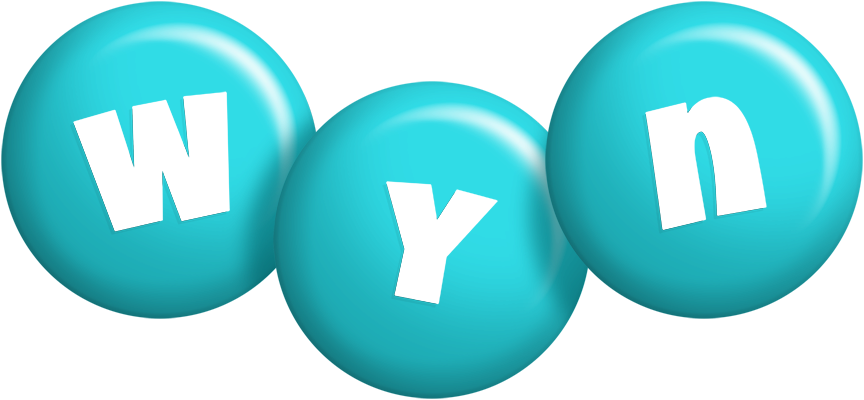 Wyn candy-azur logo