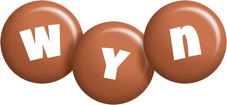Wyn candy-brown logo