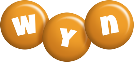 Wyn candy-orange logo