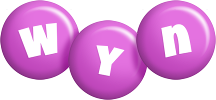 Wyn candy-purple logo