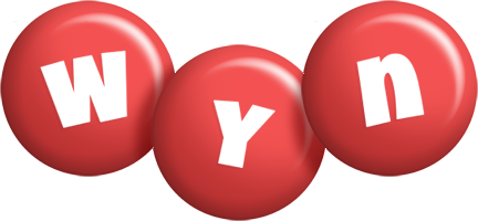 Wyn candy-red logo