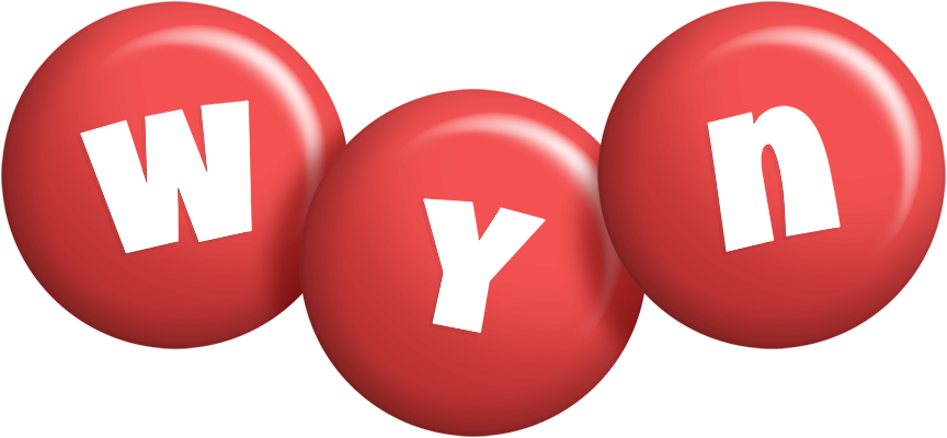 Wyn candy-red logo