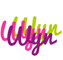 Wyn flowers logo