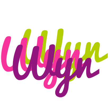 Wyn flowers logo