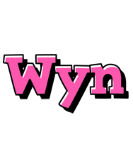 Wyn girlish logo