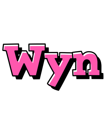 Wyn girlish logo