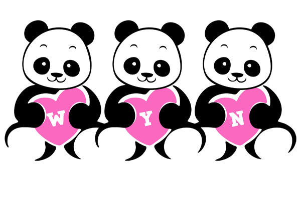 Wyn love-panda logo
