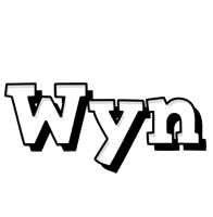 Wyn snowing logo