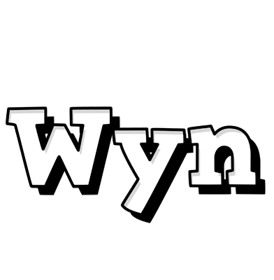 Wyn snowing logo