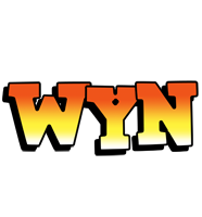 Wyn sunset logo