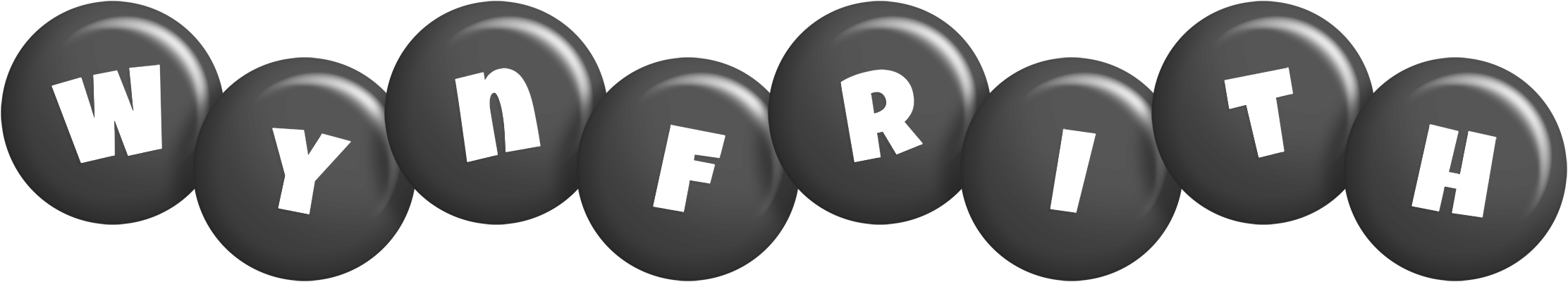 Wynfrith candy-black logo