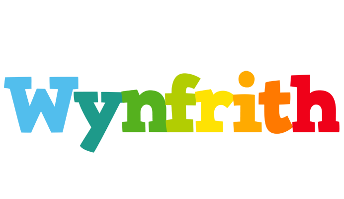 Wynfrith rainbows logo