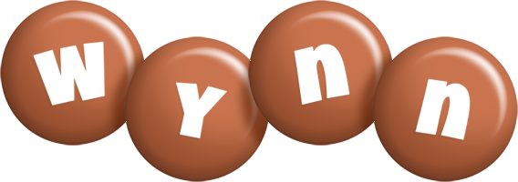 Wynn candy-brown logo