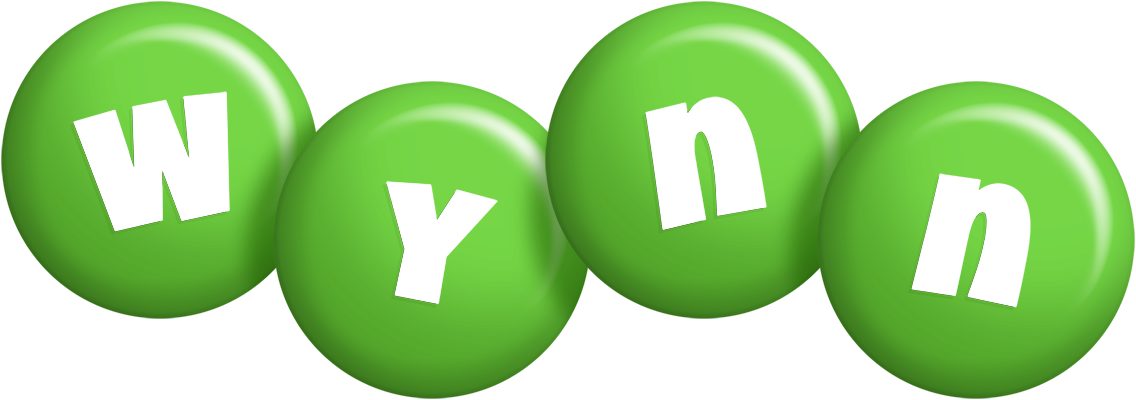 Wynn candy-green logo