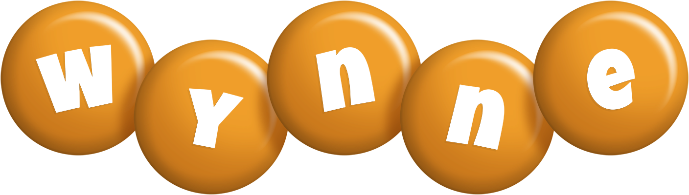 Wynne candy-orange logo