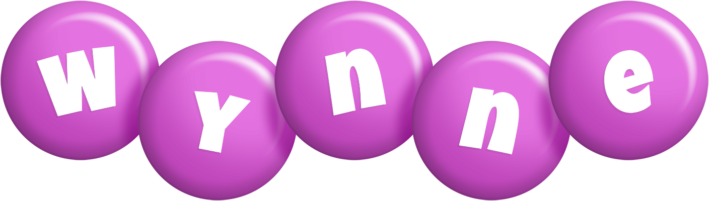 Wynne candy-purple logo