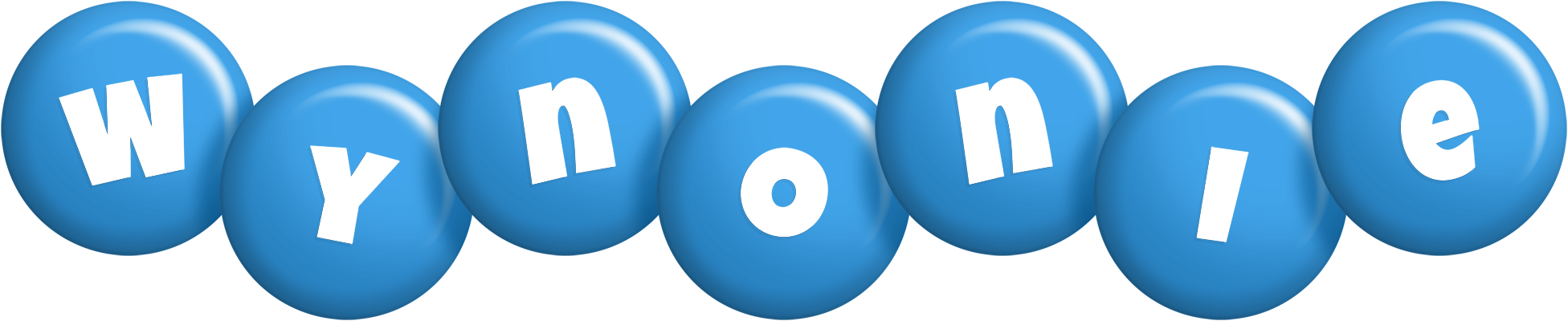 Wynonie candy-blue logo