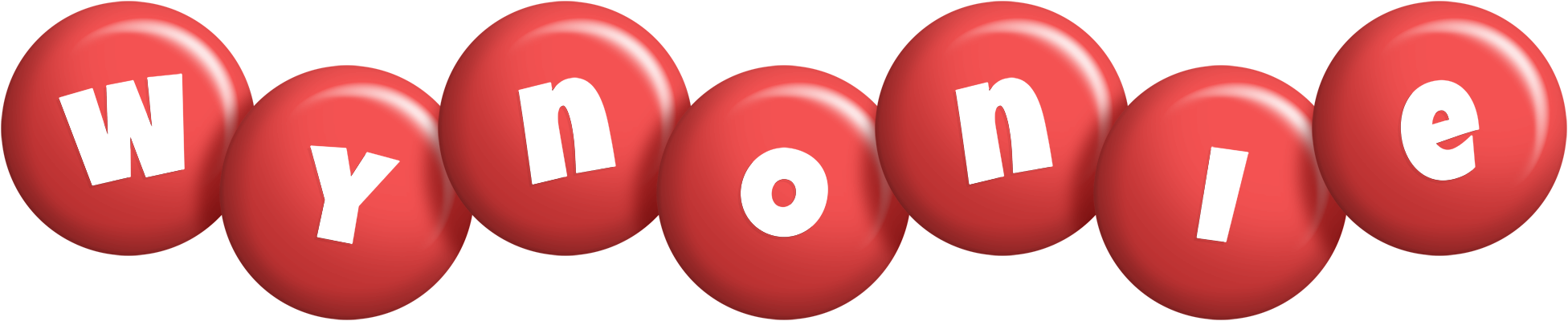 Wynonie candy-red logo